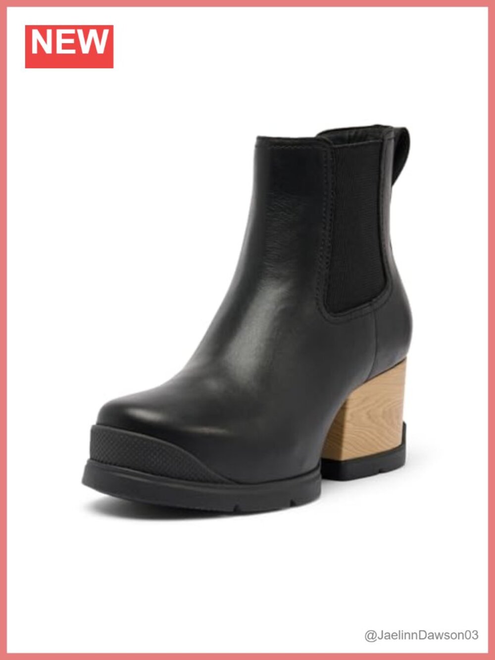 Leather Chelsea Ankle Boots Round Toe Rubber Sole Everyday Wear
